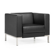 Sillón Cairo 1 Plaza Tapizado en Ecopiel 