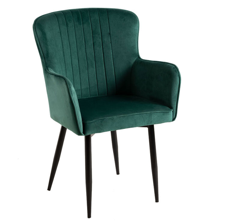 Silla Lyde de Terciopelo 45 x 57 x 97 cm 