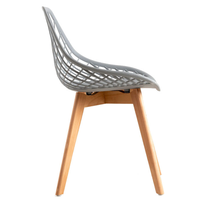 Silla Lidep Asiento de Polipropileno 44 x 50 x 85 cm 