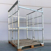 Jaula  Metálica B2 Usada Galvanizada 120 x 120 x 165 cm