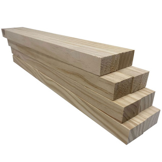 Pack 8 Maderas de Pino Alistonadas 4 x 60 x 3 cm