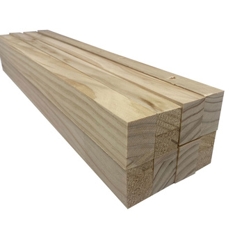 Pack 8 Maderas de Pino Alistonadas 4 x 60 x 3 cm