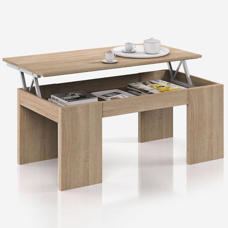 Mesa de Centro Flow Elevable 