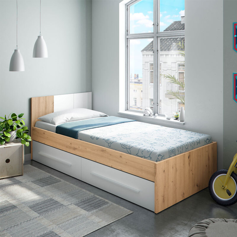 Cama Juvenil Ambient con Cabezal 