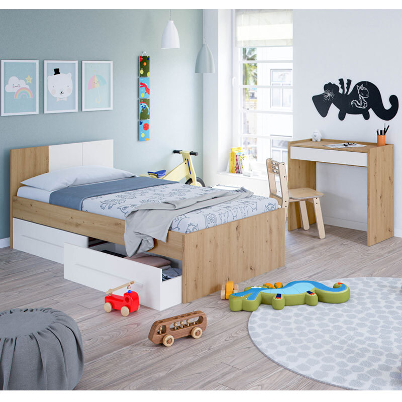 Cama Juvenil Ambient con Cabezal 