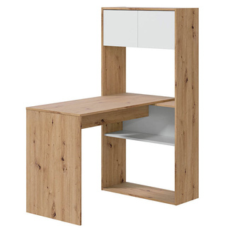 Mesa Escritorio con Estantería Duo 2 Puertas 