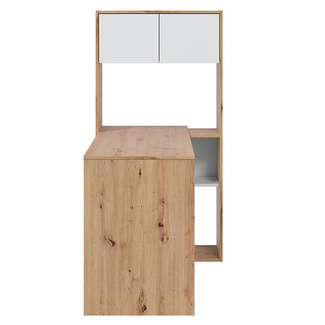 Mesa Escritorio con Estantería Duo 2 Puertas 
