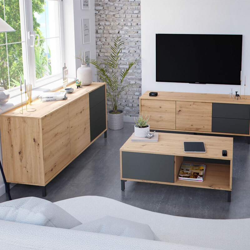Mesa de Centro Urban Plus 2 Huecos 