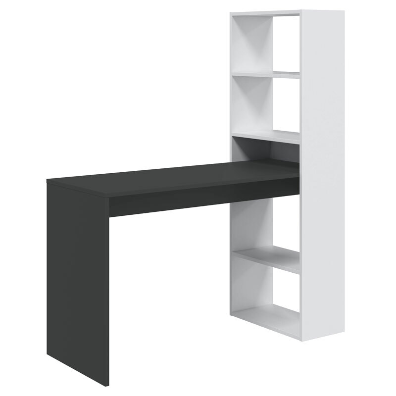 Mesa Escritorio Gio Plus con Estantería 