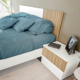 Cabecero Cama Tempus 2 Mesitas 