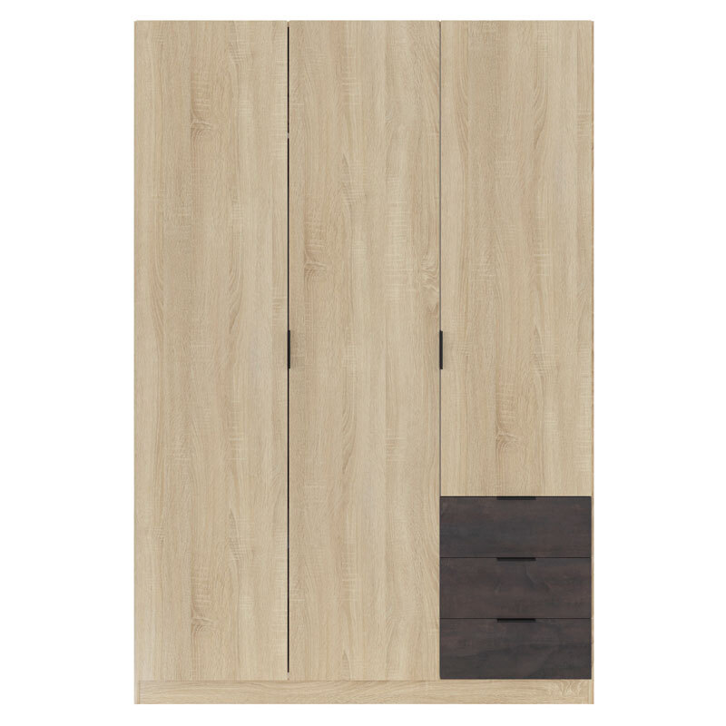 Armario LC 3 Puertas 3 Cajones