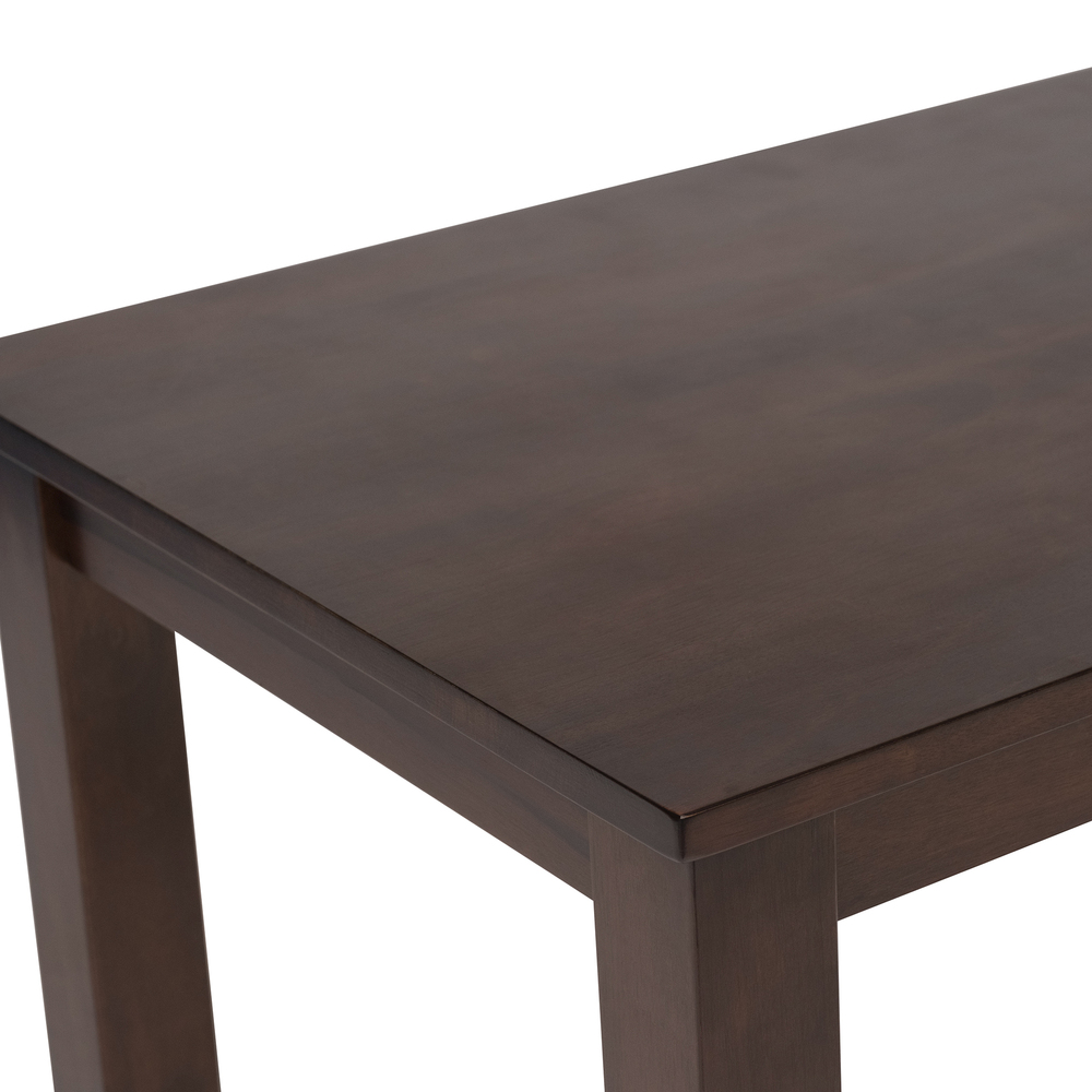 Mesa de Centro Aiko de Madera Wengué Oscuro 120 x 60 x 40 cm  