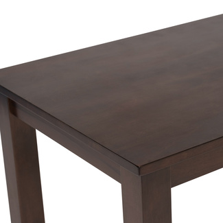 Mesa de Centro Aiko de Madera Wengué Oscuro 120 x 60 x 40 cm  