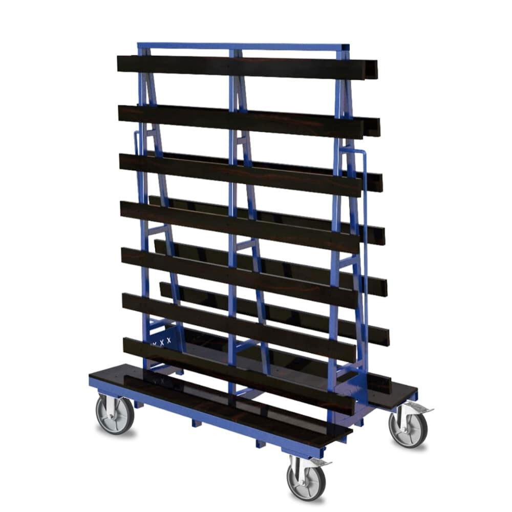 Carro de metal para tableros, tablas y paneles modelo GPC