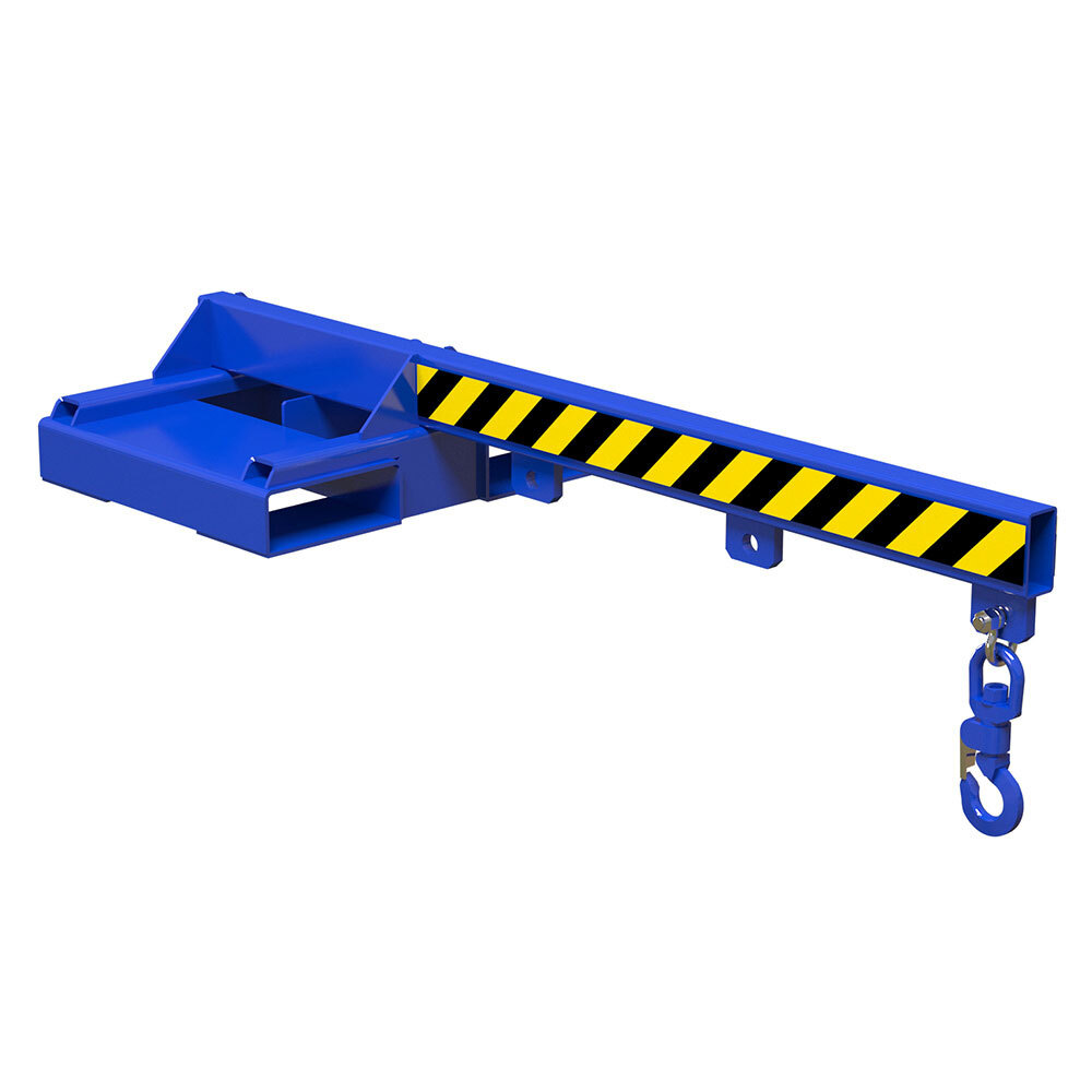 Grúa universal de acero para carretilla modelo LA