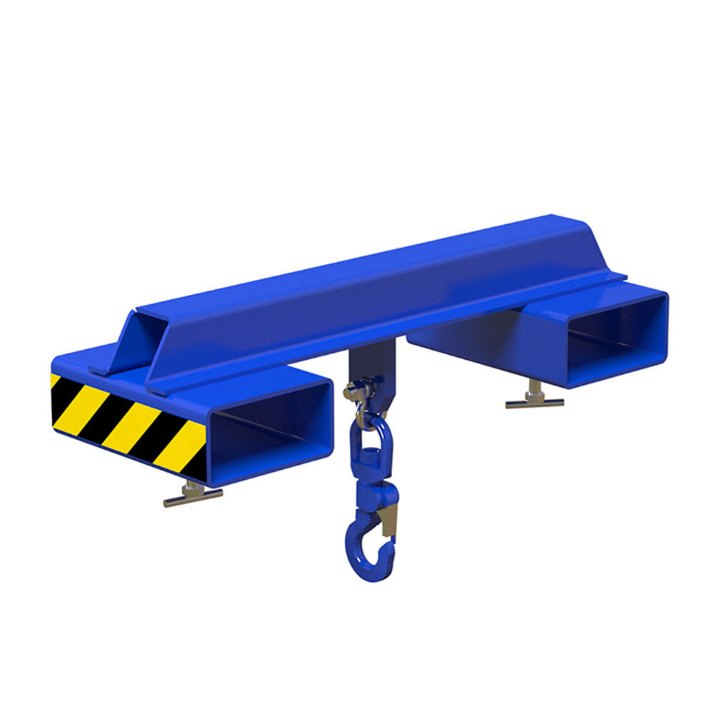 Implemento gancho cargador de metal para carretilla modelo VT