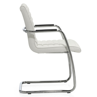 Silla Auxiliar Trinity Confidente Patín Estructura Cromada