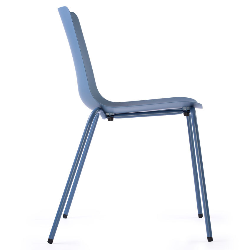 Silla Fija Aitana Polipropileno 4 Patas Sin Brazos
