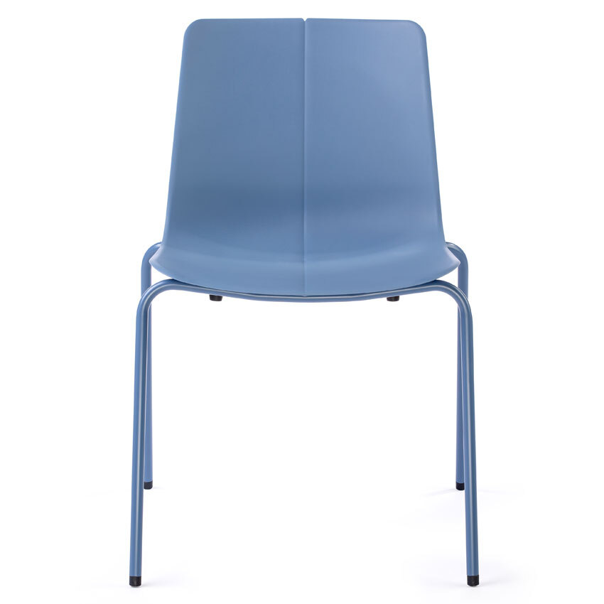 Silla Fija Aitana Polipropileno 4 Patas Sin Brazos