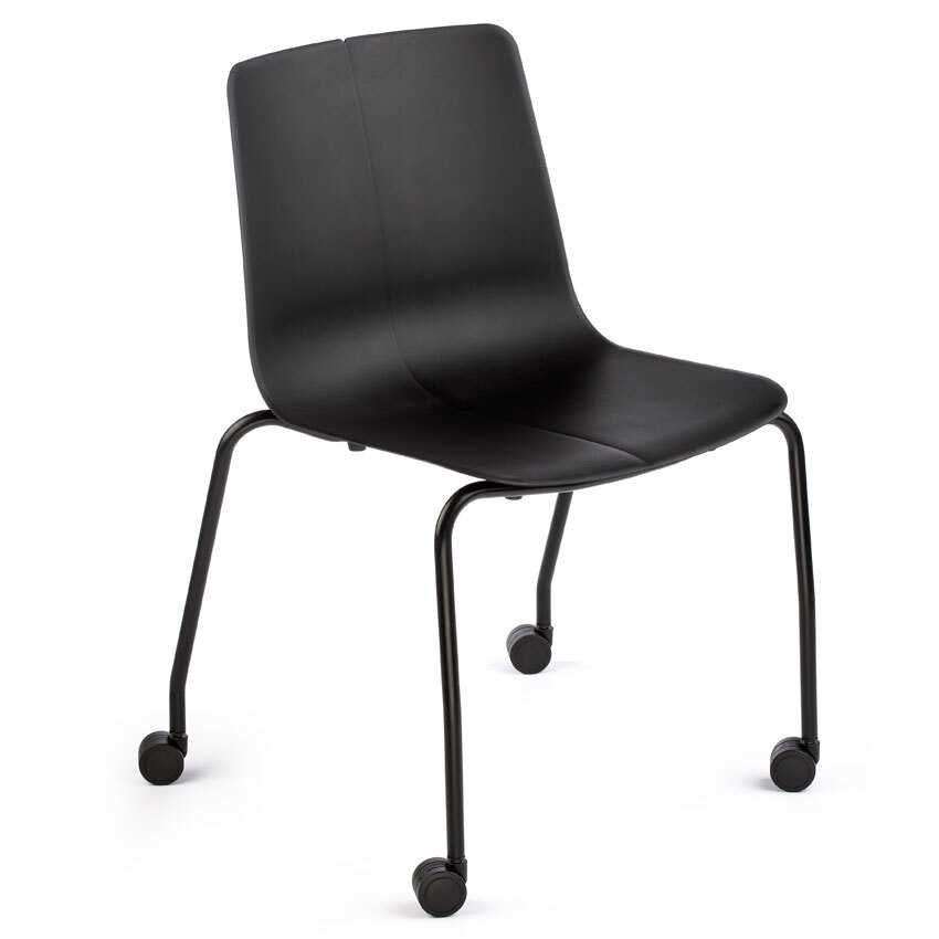 Silla Fija Aitana Polipropileno 4 Patas Sin Brazos