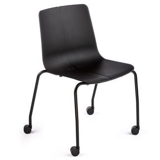 Silla Fija Aitana Polipropileno 4 Patas Sin Brazos