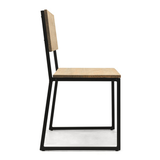 Banco Oxford Respaldo Desmontable ECO Madera Pino Vintage Box Furniture 