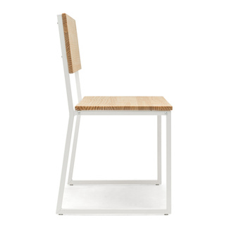 Banco Oxford Respaldo Desmontable ECO Madera Pino Natural Box Furniture 