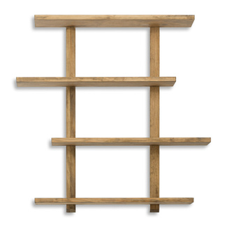 Estantería de Pared Personalizable Poole ECO-LINE Efecto Vintage Box Furniture