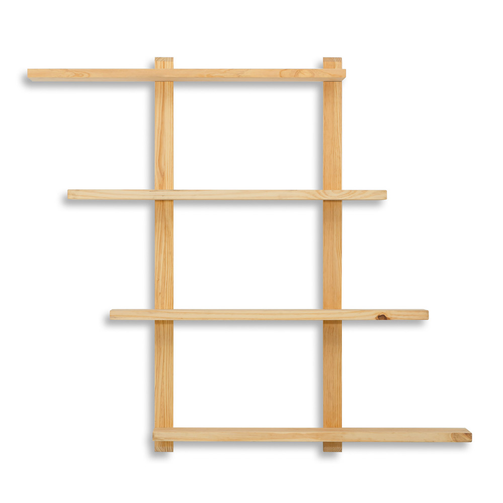 Estantería de Pared Personalizable Poole ECO-LINE Linaza Natural Box Furniture