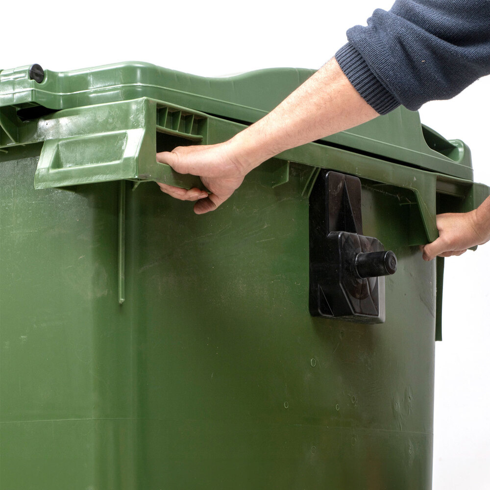 Contenedor de Basura 4 Ruedas 1100 litros