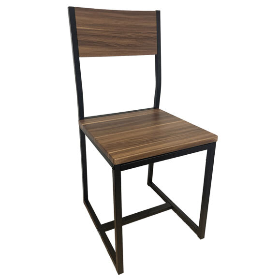 Silla Esles Asiento en MDF Forrado en PVC