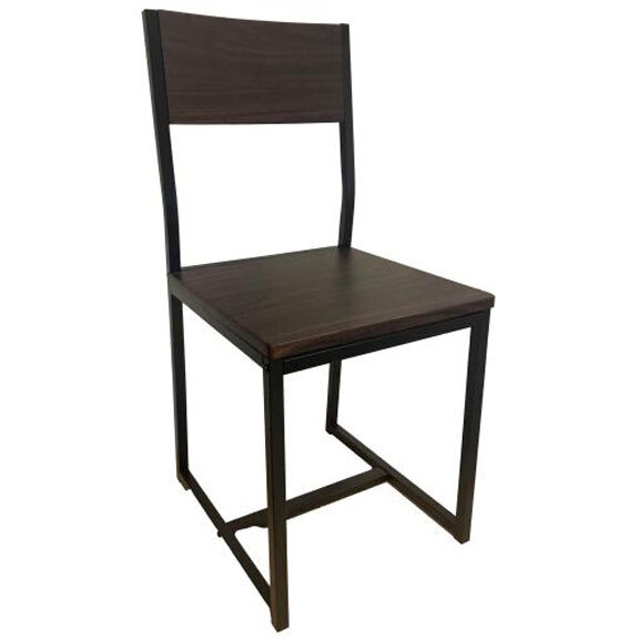 Silla Esles Asiento en MDF Forrado en PVC