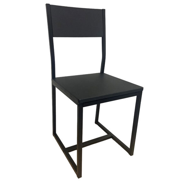Silla Esles Asiento en MDF Forrado en PVC