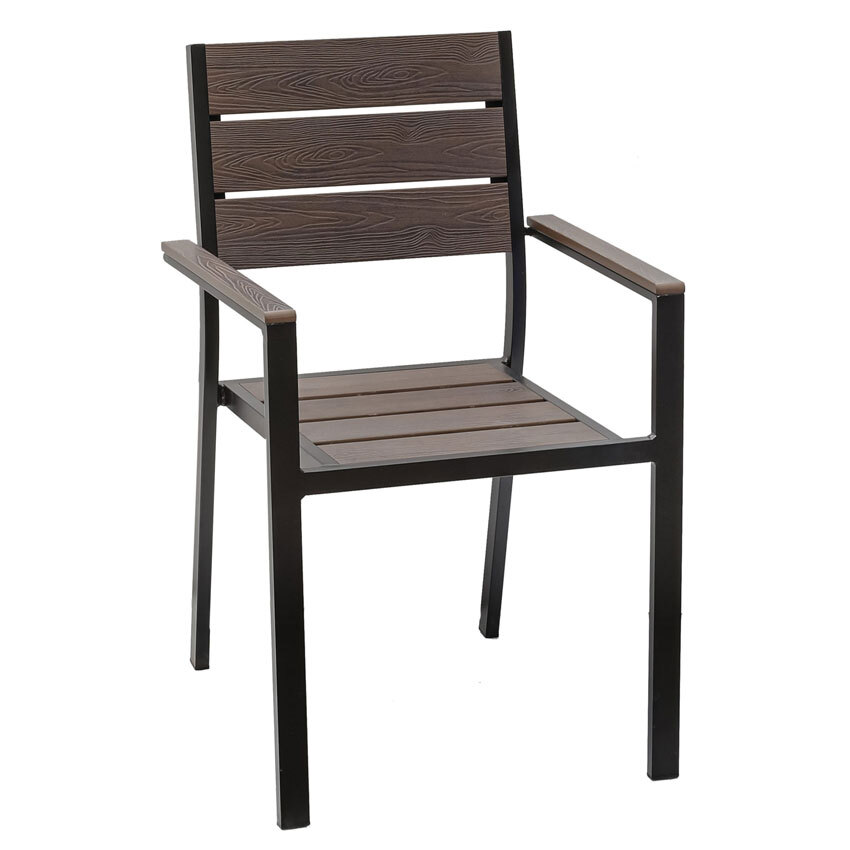 Silla PolyWood Foris Apilable 54 x 55 x 88 cm