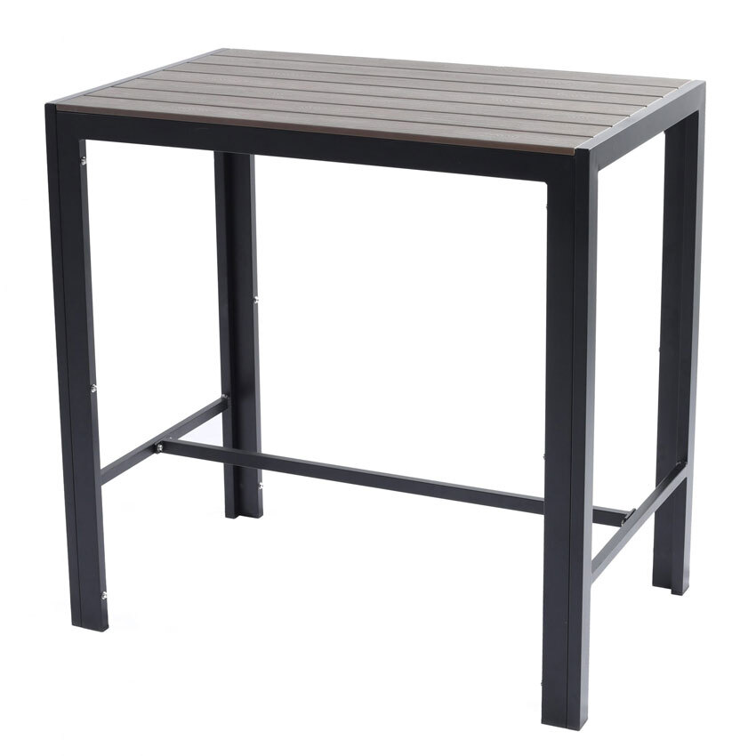 Mesa Alta Exterior PolyWood Foris 70 x 110 x 110 cm  