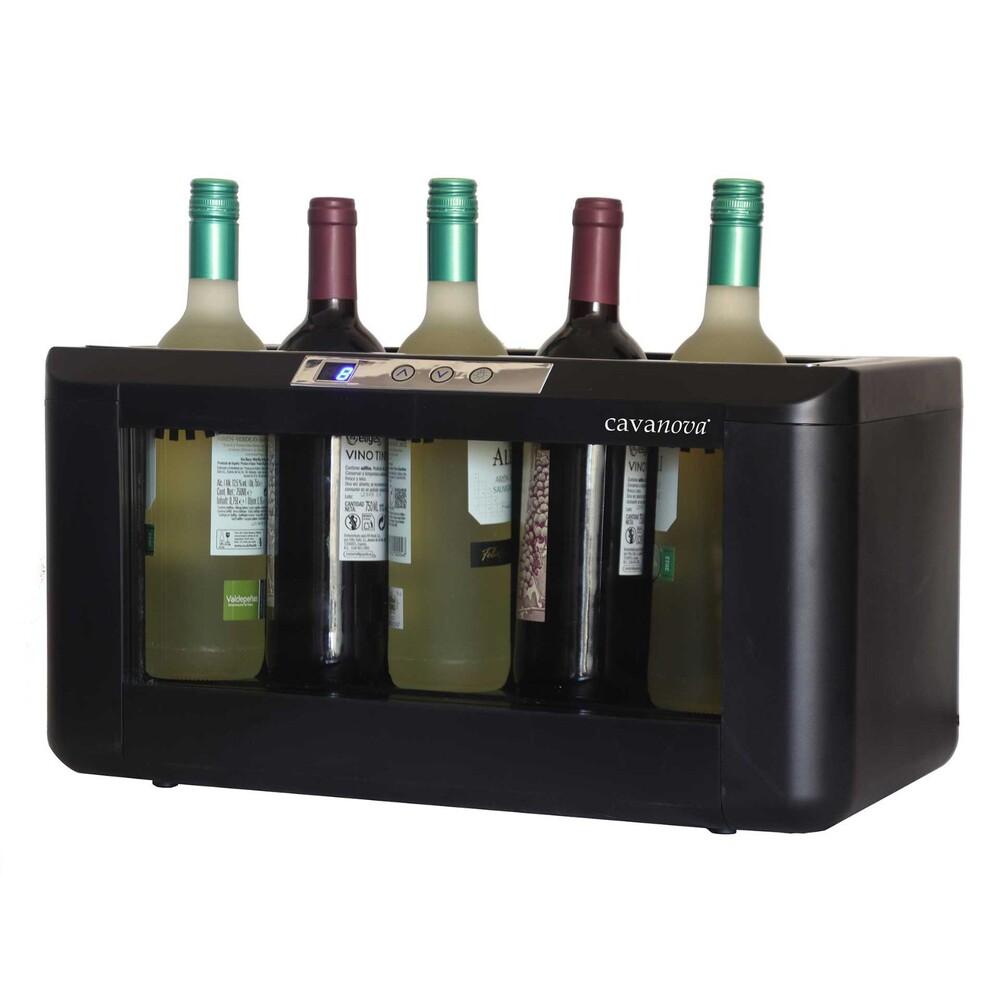 Enfriador de barra para vinos horizontal Cavanova 4-5 botellas OW 004M