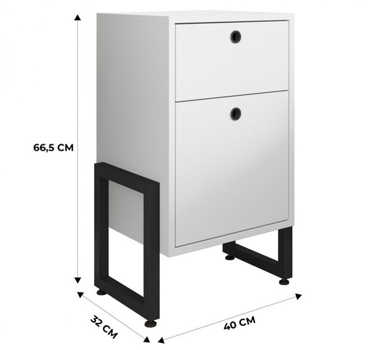 Cajonera WOLLY Multiusos 2 Cajones 