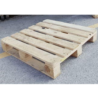Lote de 400 Palets de Madera 75 x 75 cm Taco Seminuevos 