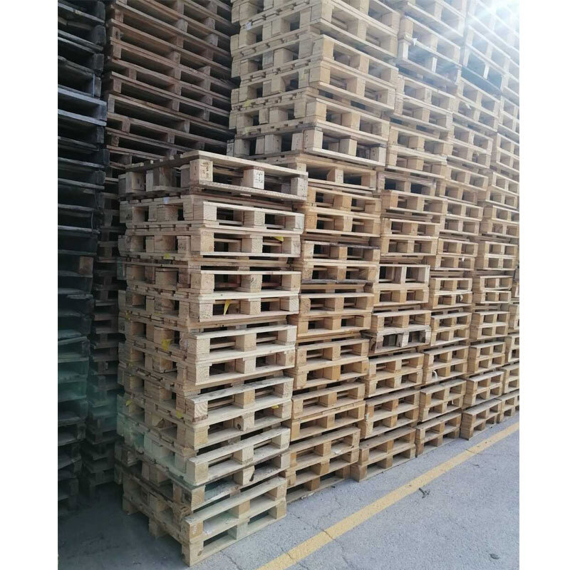 Lote de 400 Palets de Madera 75 x 75 cm Taco Seminuevos 