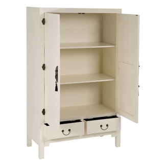 Armario Oriente de Madera 2 Puertas 45 x 100 x 160 cm 