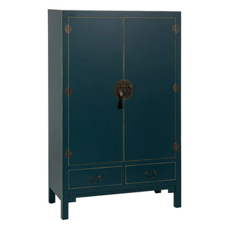 Armario Oriente de Madera 2 Puertas 45 x 100 x 160 cm 