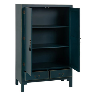 Armario Oriente de Madera 2 Puertas 45 x 100 x 160 cm 