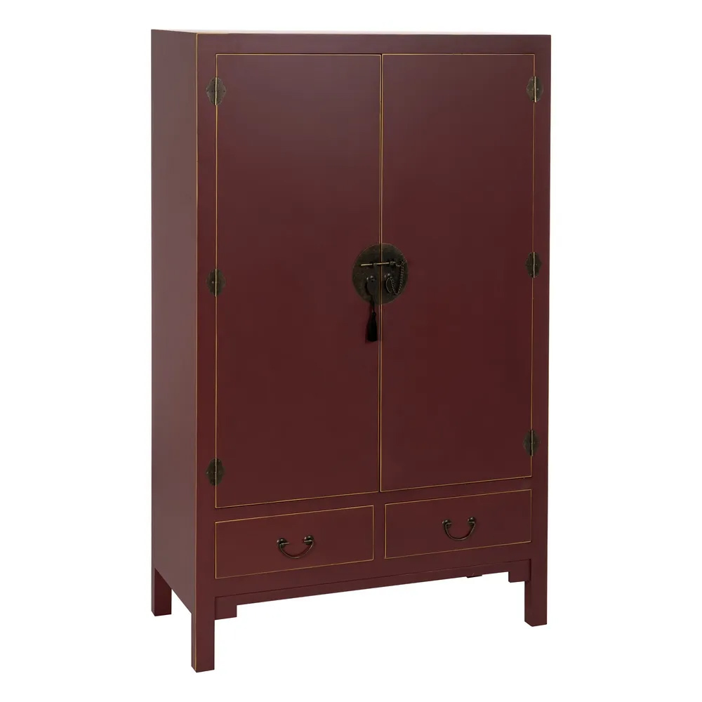 Armario Oriente de Madera 2 Puertas 45 x 100 x 160 cm 