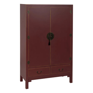Armario Oriente de Madera 2 Puertas 45 x 100 x 160 cm 