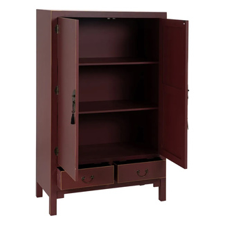 Armario Oriente de Madera 2 Puertas 45 x 100 x 160 cm 