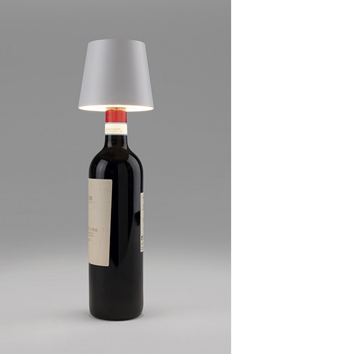 Lámpara botellas de vino One Light