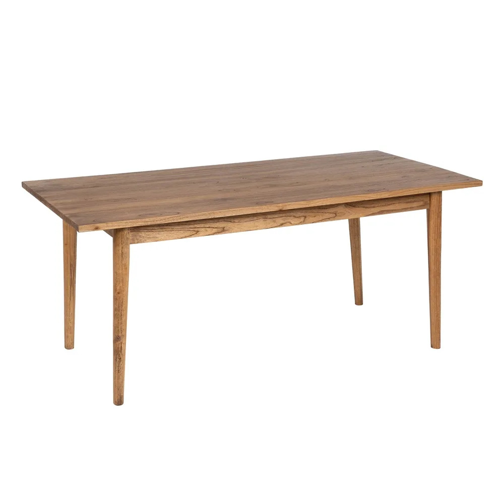 Mesa Comedor de Madera de Mindi Miel 90 x 180 x 76 cm 