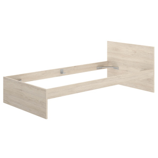 Conjunto Dormitorio Juvenil Top Pack 2 Natural Blanco