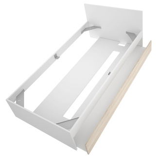 Conjunto Dormitorio Juvenil Top Pack 4 Blanco Natural