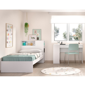 Conjunto Dormitorio Juvenil Ten Pack 5 Blanco